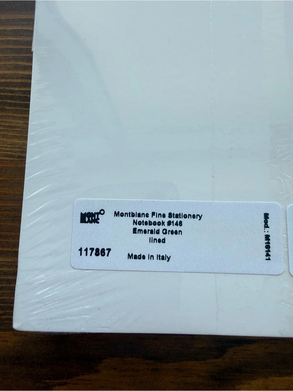 Montblanc Emerald Green Notebook with Signature Star Emblem